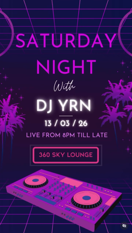 Saturday Night with DJ YRN - 13th of March 2026